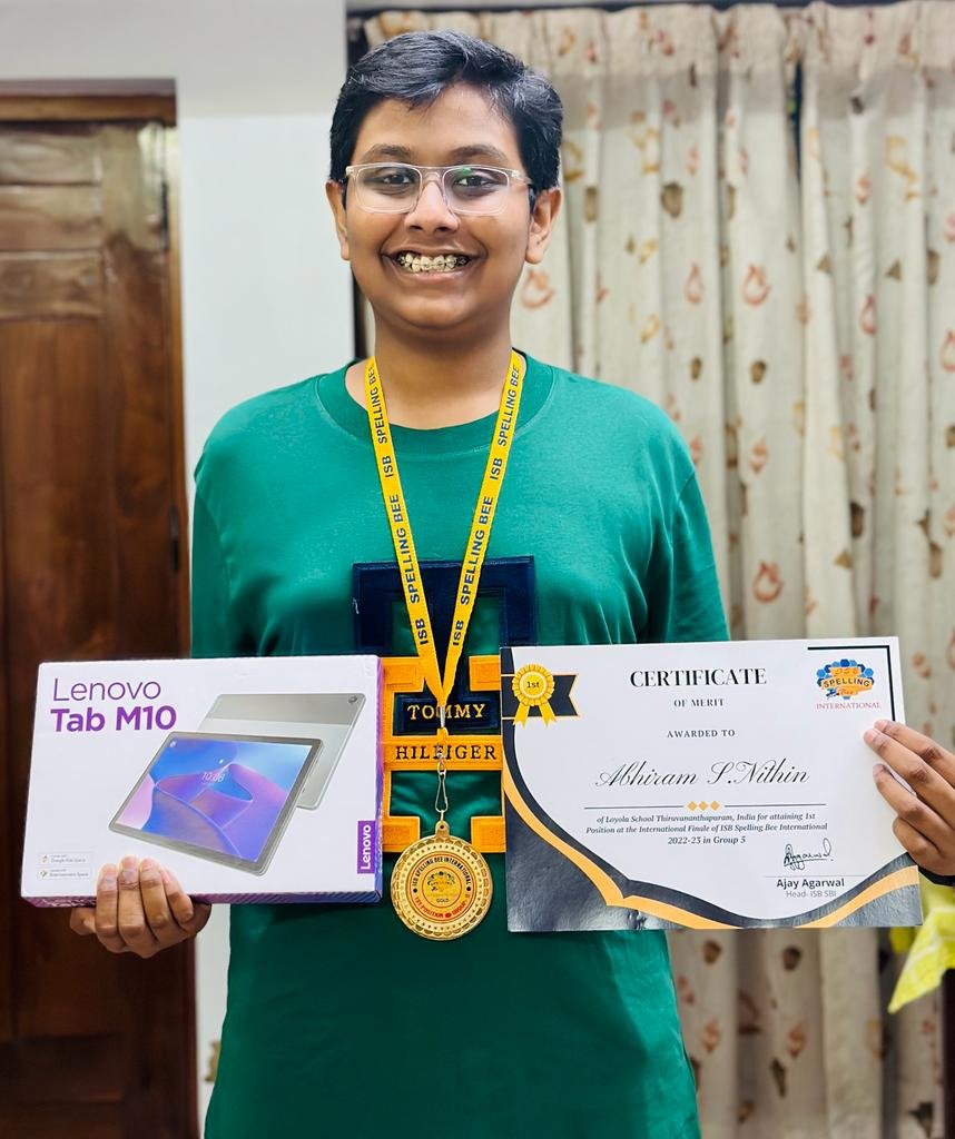 Winner - Abhiram S Nithin